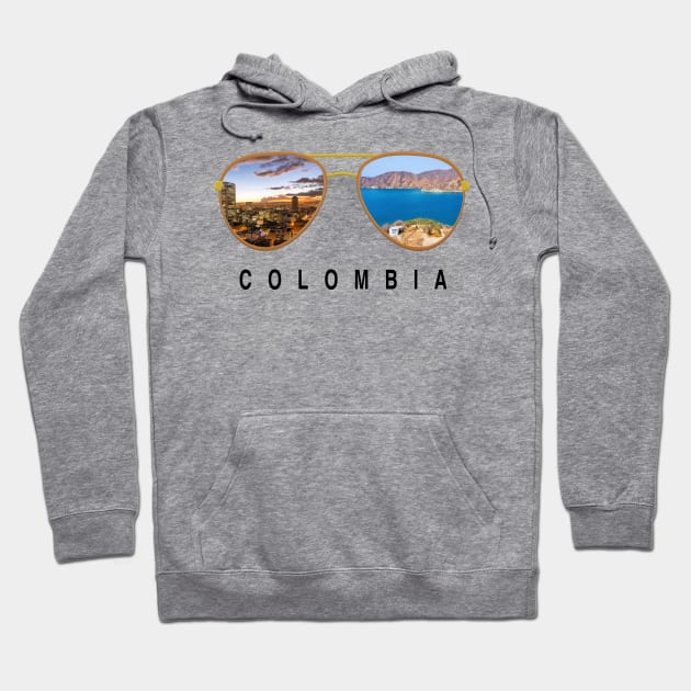 Colombia   sunglasses Hoodie by JayD World